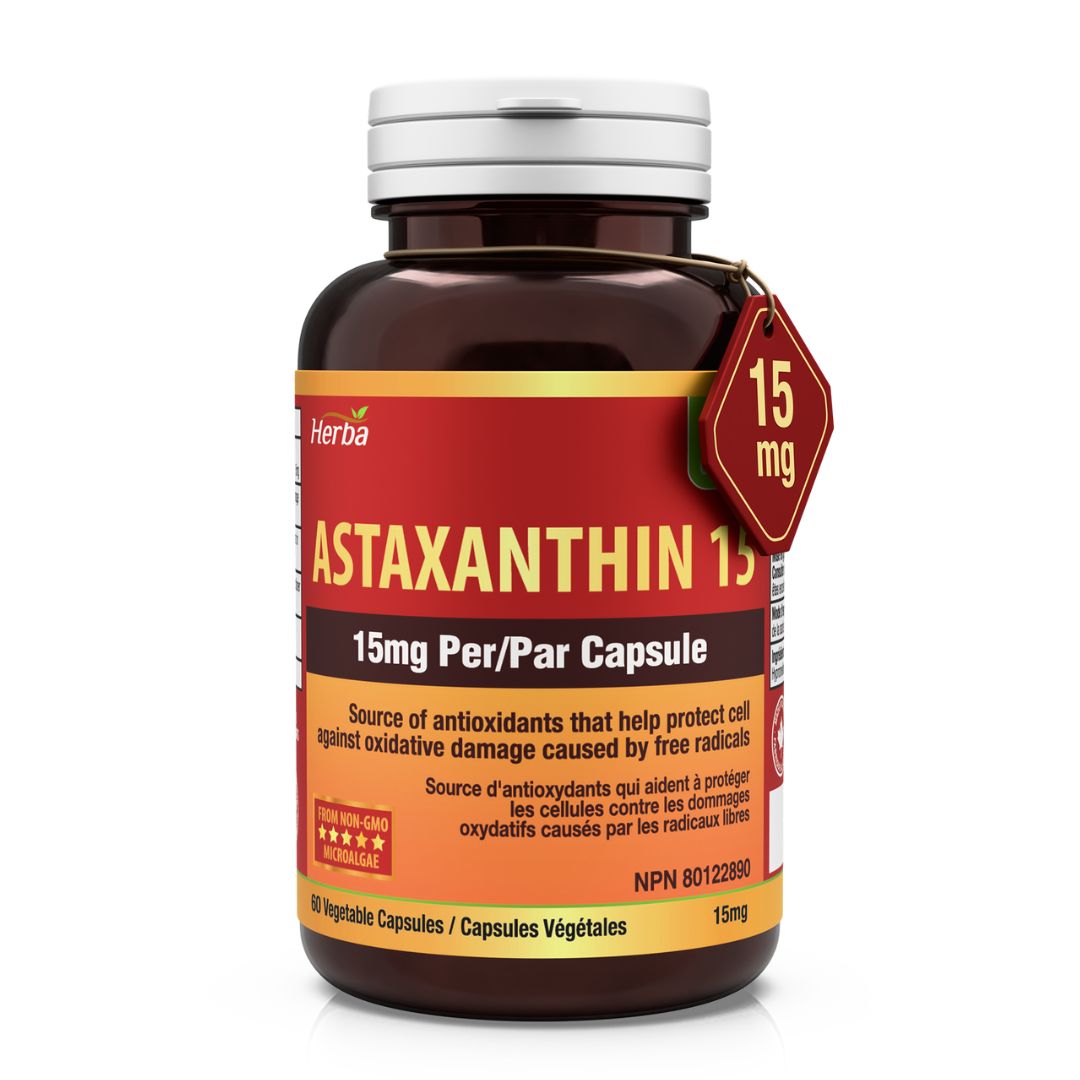 아스타잔틴 15mg - 60식물성 캡슐