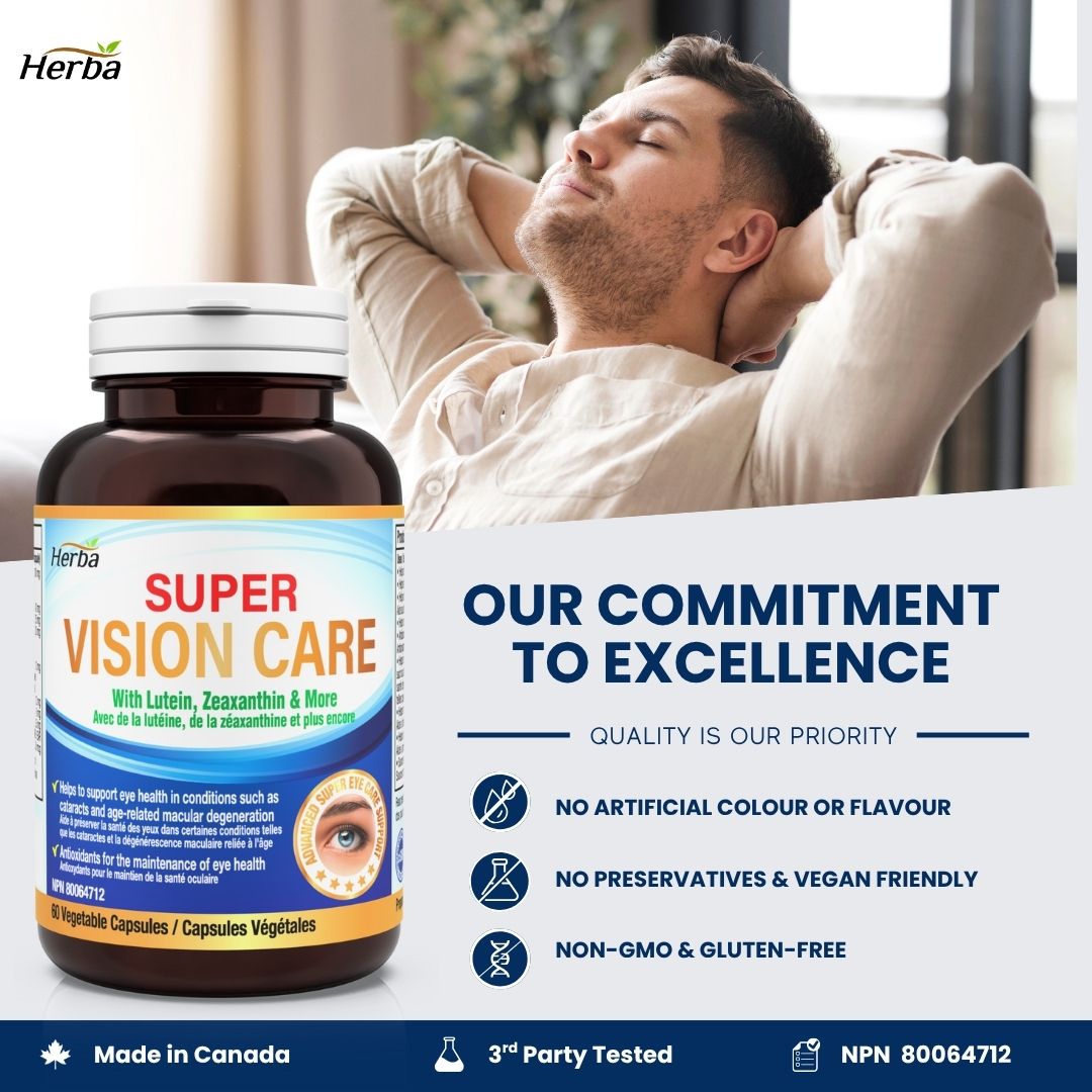 루테인 지아잔틴 60식물성캡슐 슈퍼 비전 케어 442.1mg 징크빌로바