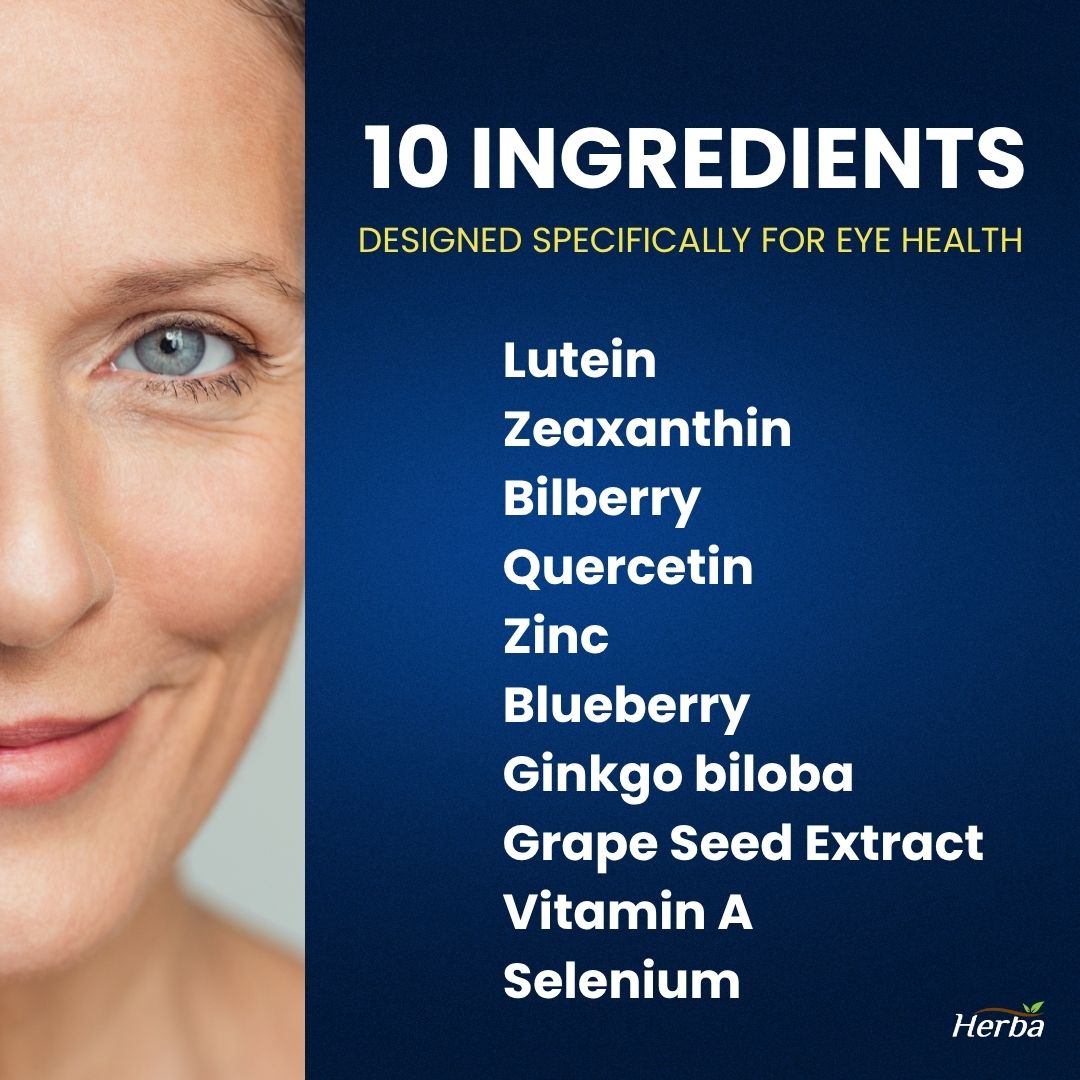 루테인 지아잔틴 60식물성캡슐 슈퍼 비전 케어 442.1mg 징크빌로바