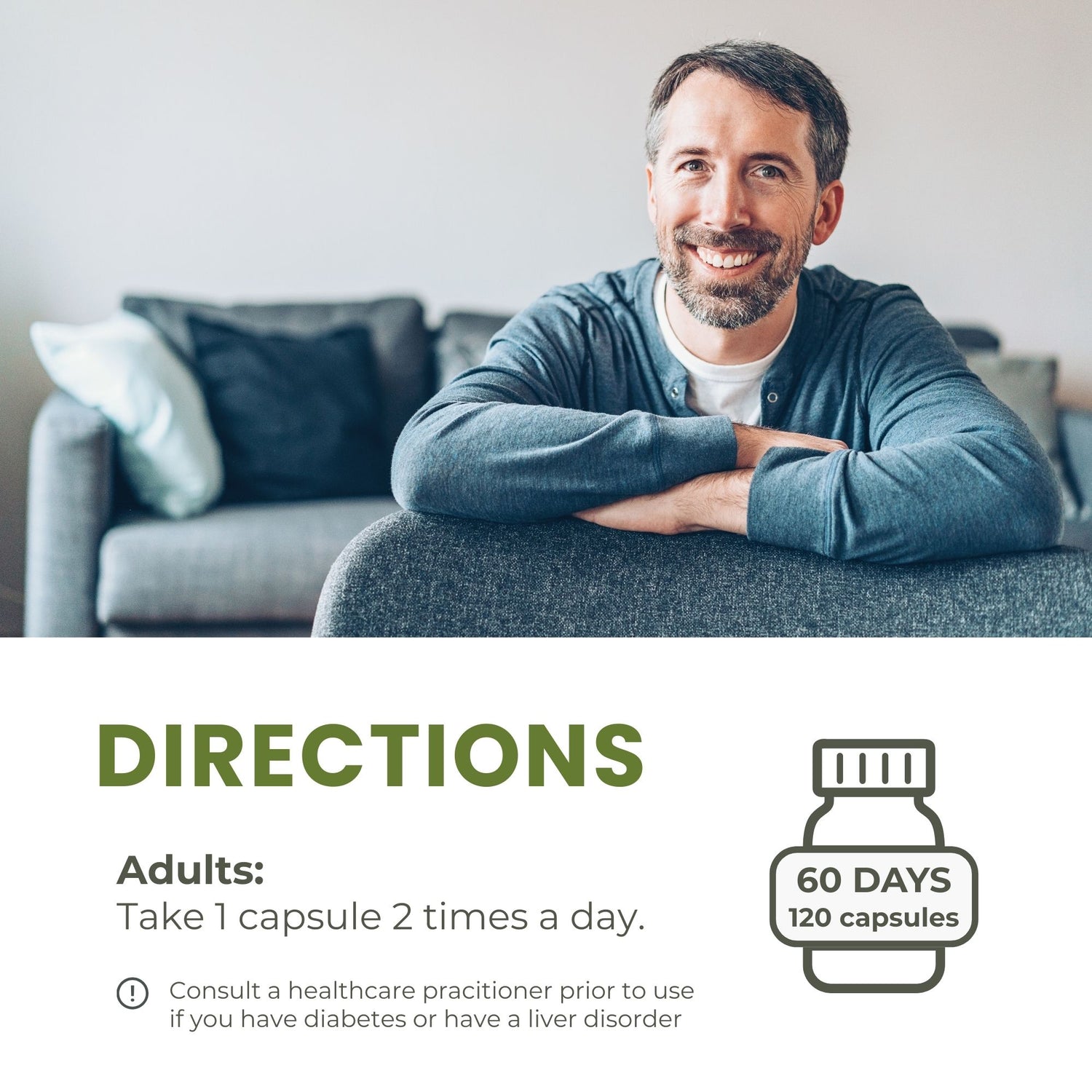 혈당케어 120캡슐 바나바잎 포함 총 6가지 성분배합 글루코스 케어