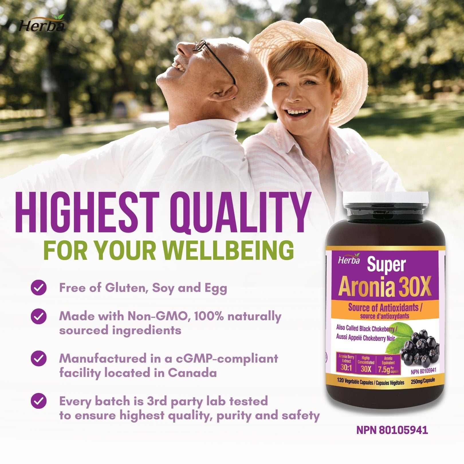 buy aronia berry made in Canada