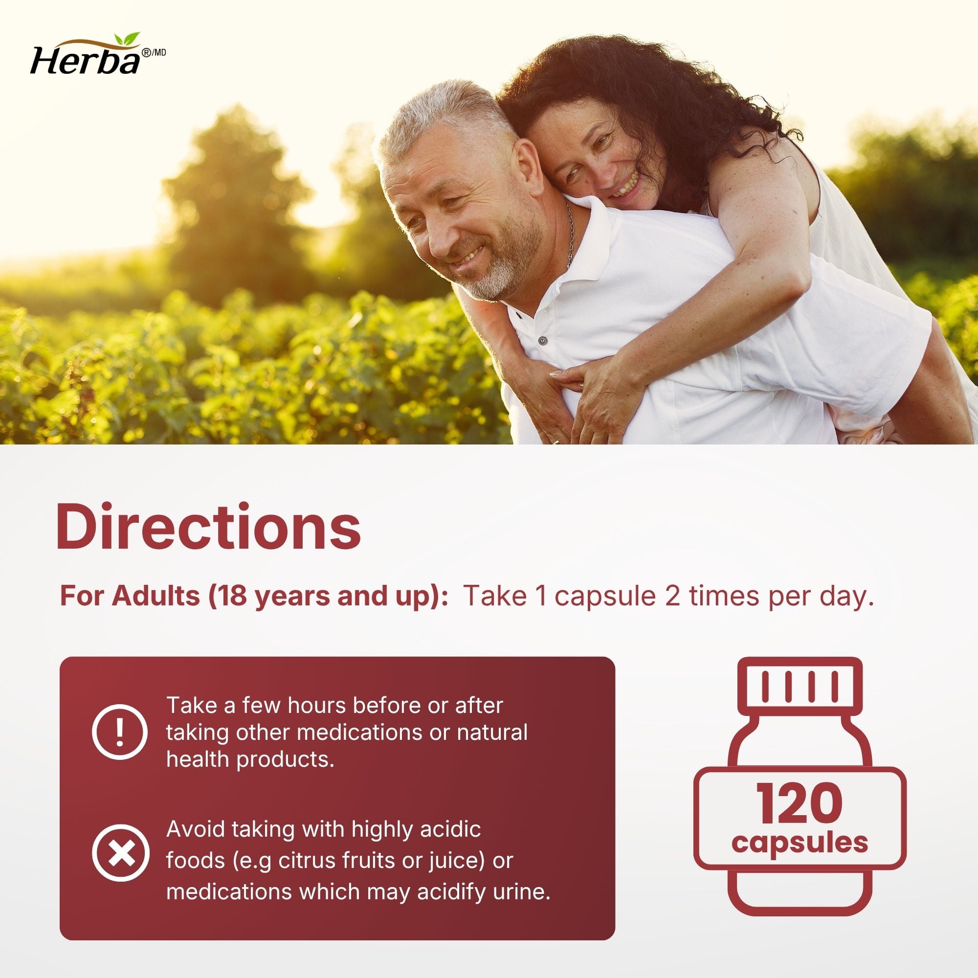 콩팥 신장 키드니 클렌즈 120식물성캡슐 100% 천연 성분 신장 방광 건강 관리 – Herba