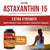 Herba Astaxanthin Supplement 15mg – 60 Vegetable Capsules