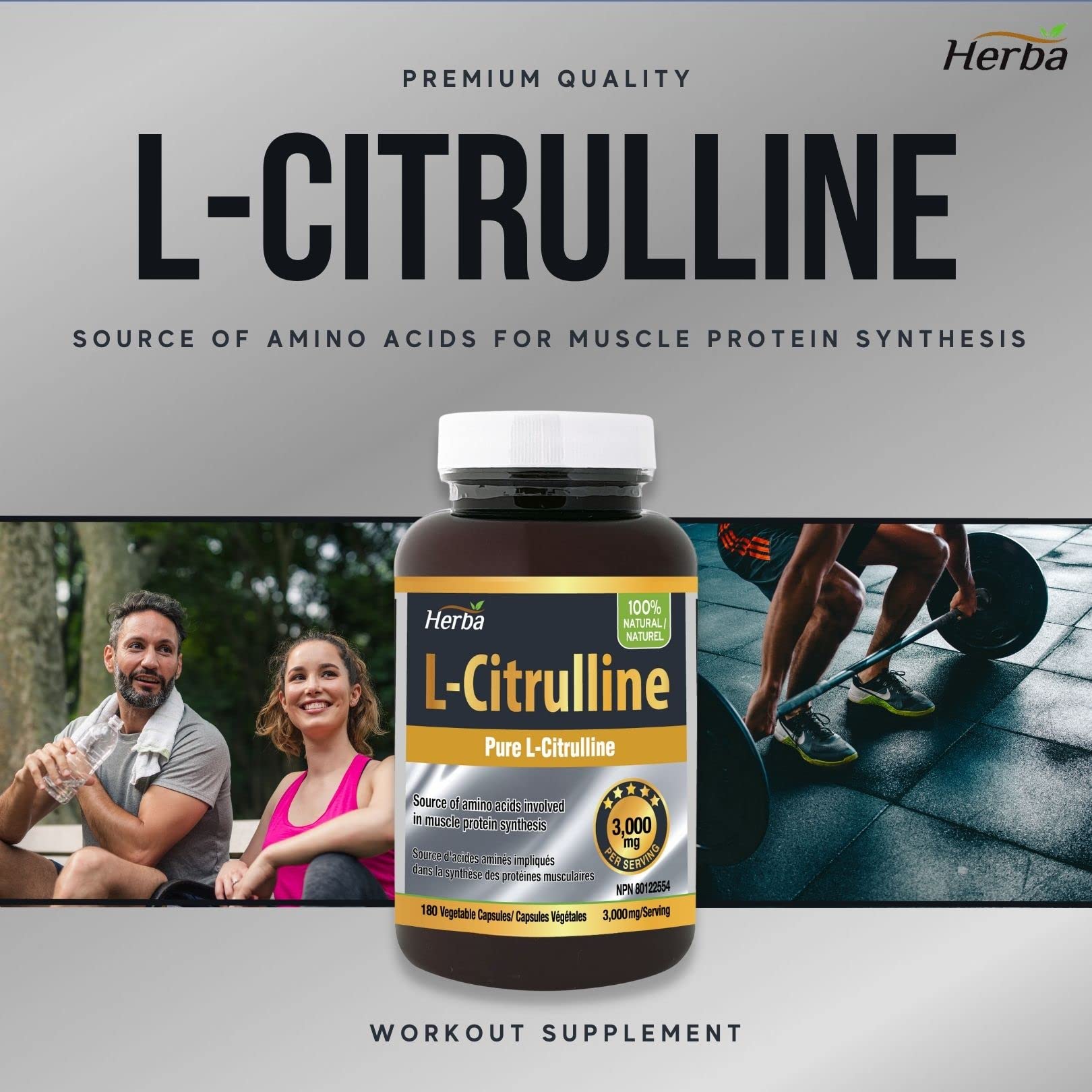 buy l-citrulline capsules made in Canada