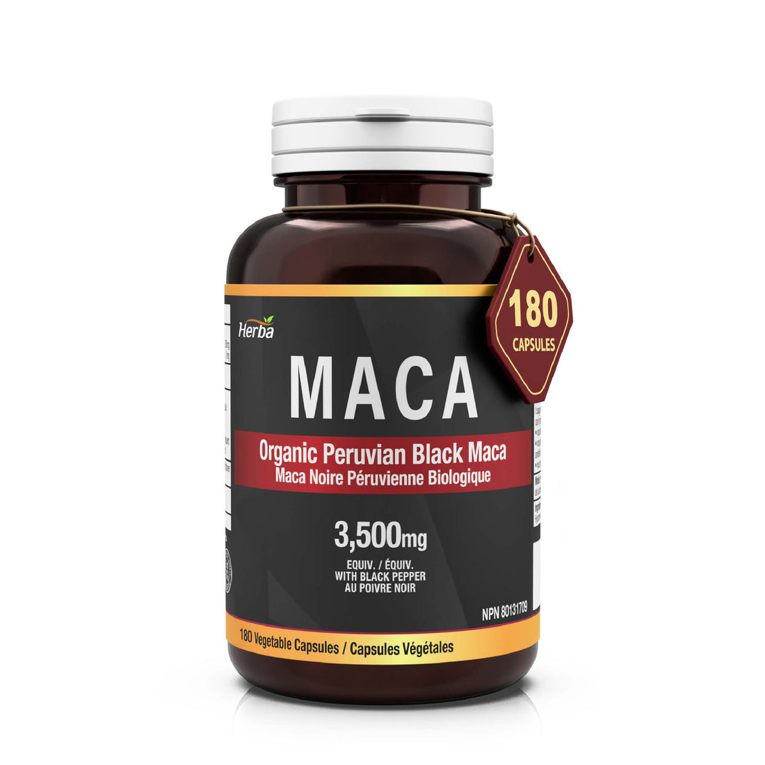 유기농 페루산 블랙 마카 3500mg 180캡슐