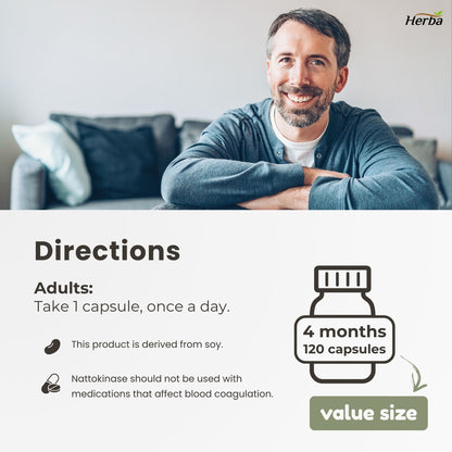 나토키나제 2000 FU – 100mg 120식물성캡슐