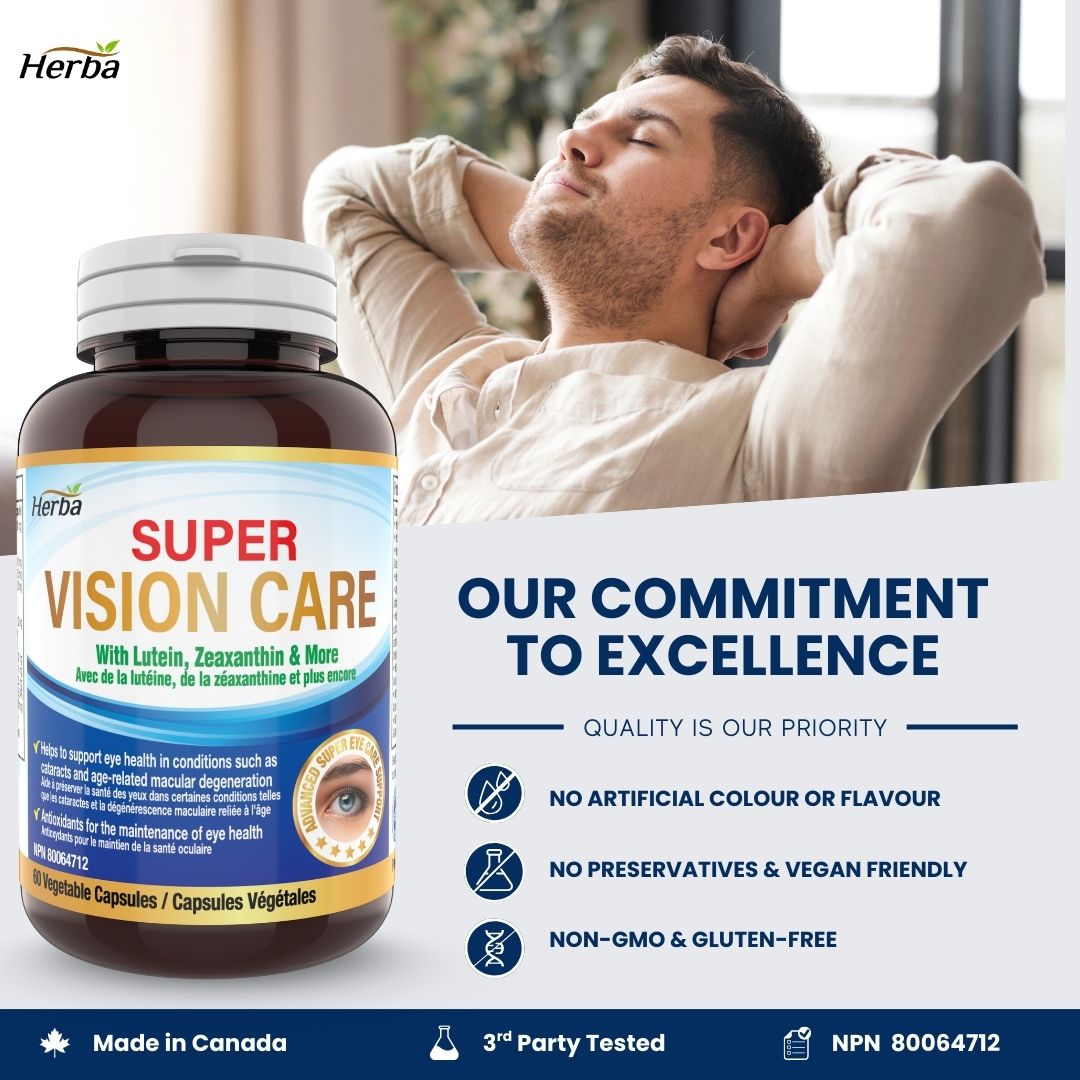 루테인 지아잔틴 60식물성캡슐 슈퍼 비전 케어 442.1mg 징크빌로바