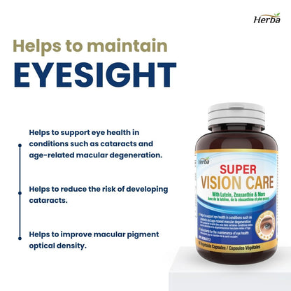 루테인 지아잔틴 60식물성캡슐 슈퍼 비전 케어 442.1mg 징크빌로바