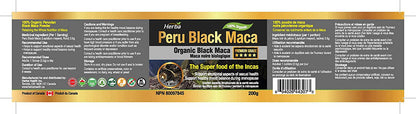 유기농 페루산 블랙 마카 분말 가루 200g 100% 블랙 마카 뿌리추출물