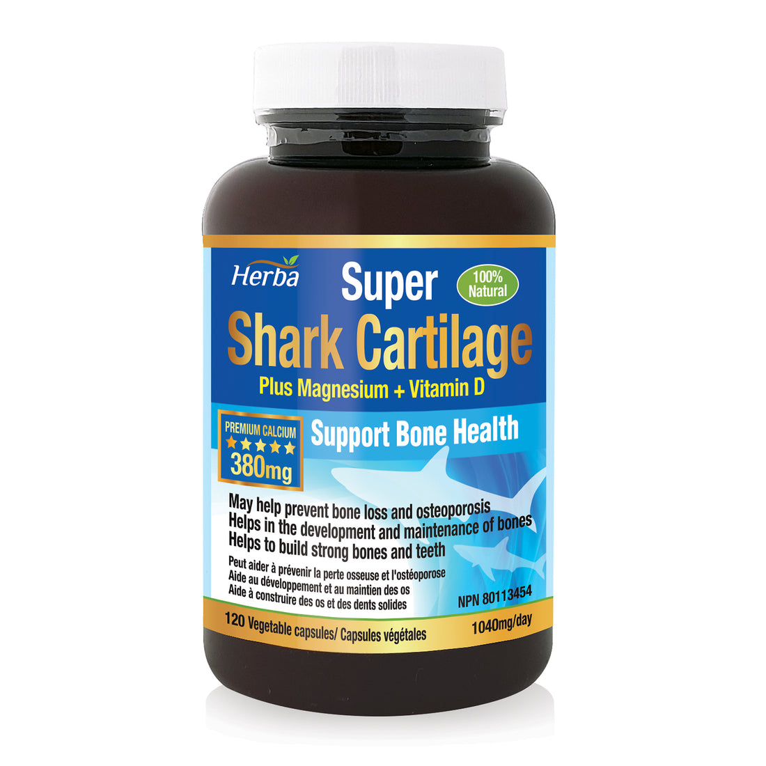 상어연골 콘드로이친 120식물성캡슐 저분자 콘드로이틴1400mg 마그네슘 비타민D 함유 관절 연골 건강